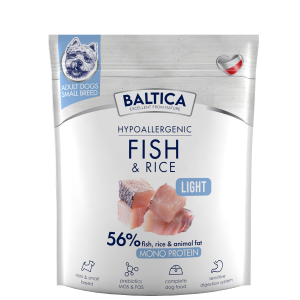 BALTICA karma sucha z rybą i ryżem dla małych ras 1kg