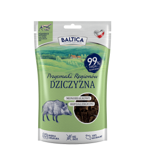BALTICA półmiękkie przysmaki dla psów z dziczyzny 80g