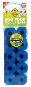 Bags On Board Dog Poop niebieskie 10x14 szt