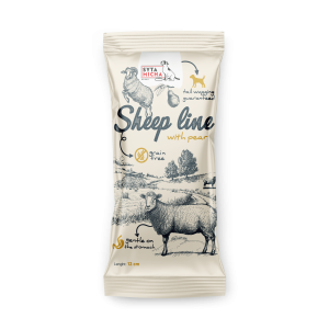 Syta Micha Sheep Line kość do żucia owca z gruszką 12cm