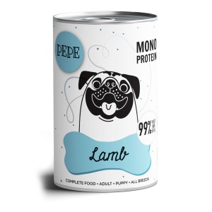Paka Zwierzaka karma mokra PEPE Lamb (jagnięcina) 400g