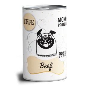 Paka Zwierzaka karma mokra PEPE Beef (wołowina) 400g