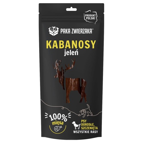 Paka Zwierzaka kabanosy jeleń 3 szt 80g.jpg