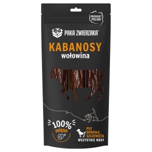 Paka Zwierzaka kabanosy wołowina 3 szt 80g