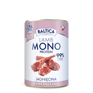  BALTICA karma mokra Mono jagnięcina z prebiotykami 400g