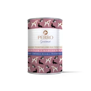 PERRO karma mokra Królik z marchewką 400g.webp