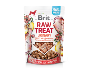BRIT Raw Treat Urinary Turkey - przysmaki dla psa 40g