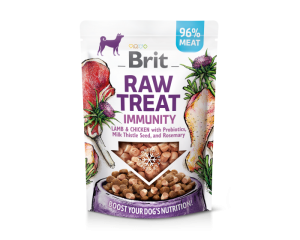 BRIT Raw Treat Immunity Lamb - przysmaki dla psa 40g