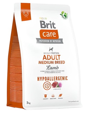 BRIT Care Hypoallergenic Lamb Adult Medium Breed - jagnięcina 3 kg.jpg