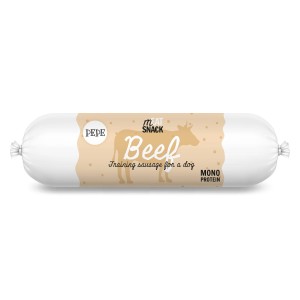 Paka Zwierzaka kiełbaska PEPE beef - wołowina 200g