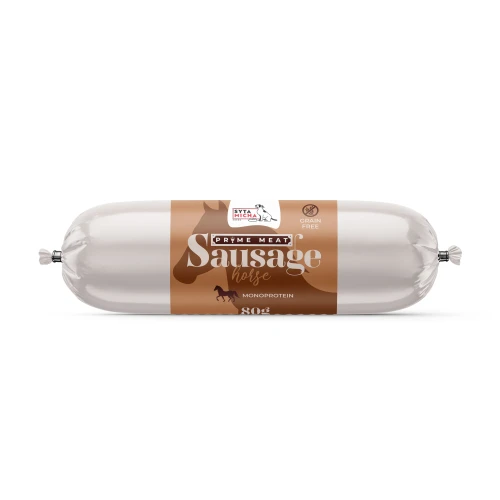 Syta Micha Prime Meat Kiełbaski treningowe z koniną 80g.webp