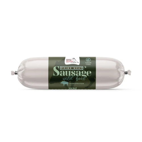 Syta Micha Prime Meat Kiełbaski treningowe z dzikiem 80g.webp