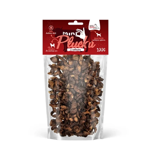 Syta Micha mini płucka z wołowiny 100g.webp