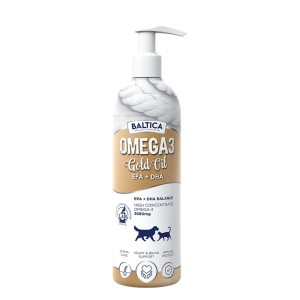 BALTICA olej gold omega3 z dzikich ryb morskich 400ml