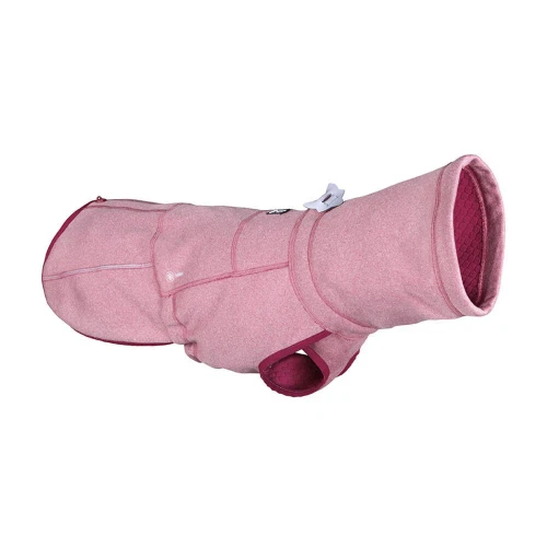 HURTTA Razzle Dazzle Midlayer - dwustonny, ciepły polar dla psa, Beetroot