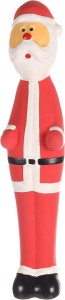 Flamingo Christmas gumowy Mikołaj zabawka dla psa 24 cm