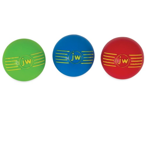 JW Pet iSqueak ball M - piszcząca piłka dla psa