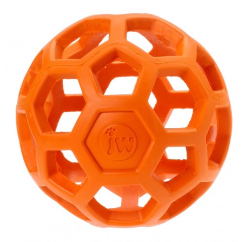 JW Pet Holl-ee Roller S orange - ażurowa piłka dla psa.jpg