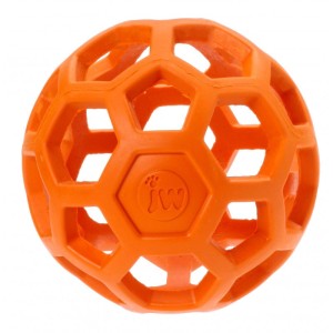 JW Pet Holl-ee Roller M orange - ażurowa piłka dla psa
