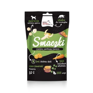 Syta Micha WEGE smaczki z batatem, marchewką i bananem 80g