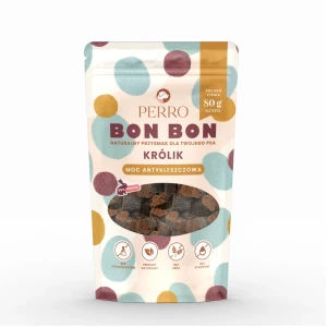 PERRO przysmaki BON BON królik - ochrona przed kleszczami 80g