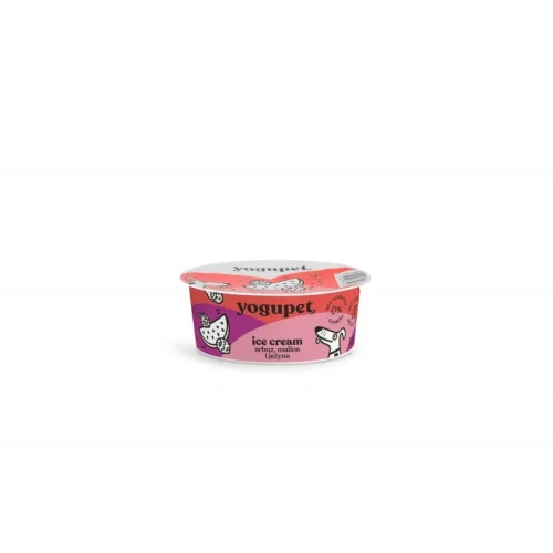 YOGUPET lody red ice - czerwone owoce dla psa i kota 110g.webp