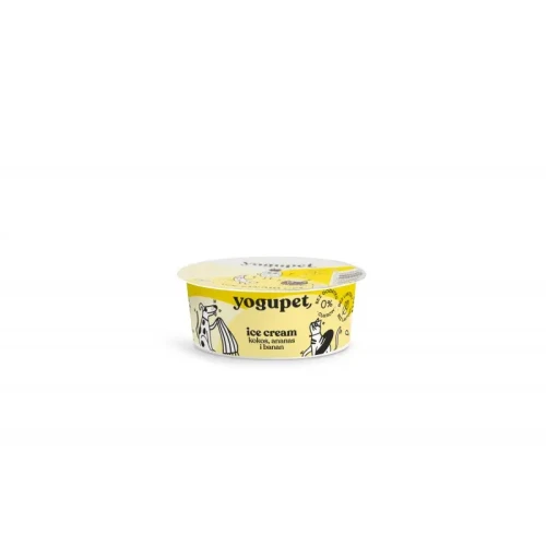 YOGUPET lody yellow ice - żółte owoce dla psa i kota 110g.webp