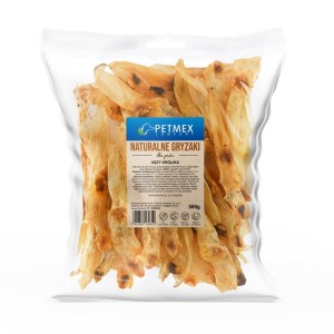 PETMEX ucho królicze, gryzak naturalny 500g