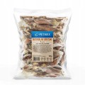 PETMEX ucho królicze z futrem, gryzak naturalny 500g