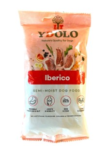 YDOLO Iberico wieprzowina Iberico 100g - karma półwilgotna dla psów