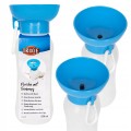 Trixie Butelka Turystyczna z miską - bidon dla psa z miską 550 ml