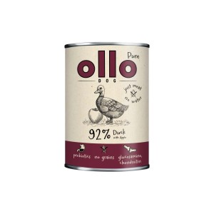 Ollo Pure kaczka z jabłkiem karma mokra dla psa 400g