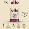 Ollo Pure kaczka z jabłkiem karma mokra dla psa 400g.jpg