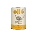 Ollo Pure indyk z jabłkiem karma mokra dla psa 400g.jpg
