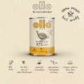 Ollo Pure indyk z jabłkiem karma mokra dla psa 400g.jpg