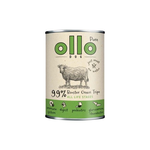 Ollo Booster Digest zielone żwacze mokra dla psa 400g.jpg