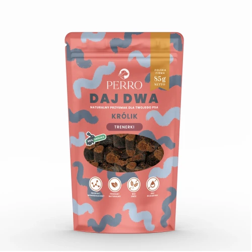 PERRO trenerki DAJ DWA królik 85g