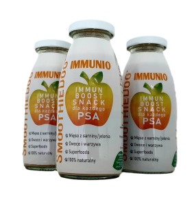 SmoothieDog IMMUNIO smoothie z jelenia 250ml