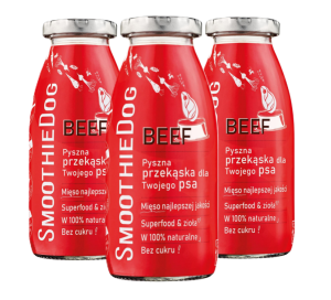 SmoothieDog BEEF smoothie z wołowiny 250ml