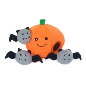 ZippyPaws pluszowa norka HALLOWEEN dynia z duszkami