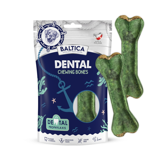 BALTICA Dental Care dentystyczna kość do żucia  2 szt