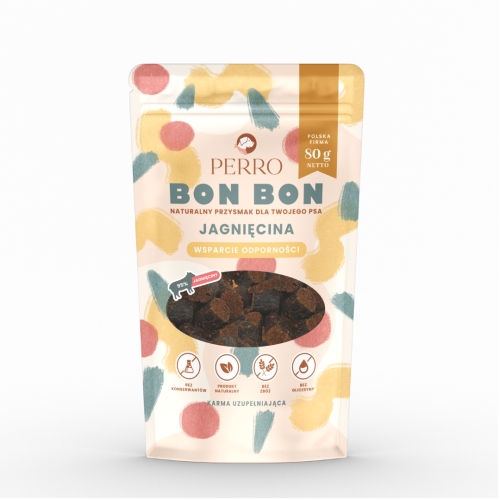 PERRO przysmaki BON BON wołowina - wsparcie odporności 80g