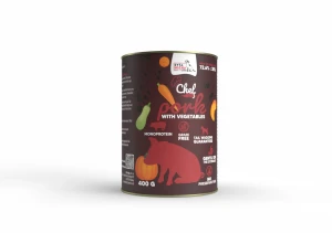 Syta Micha CHEF karma mokra dla psa Wieprzowina z warzywami 400g