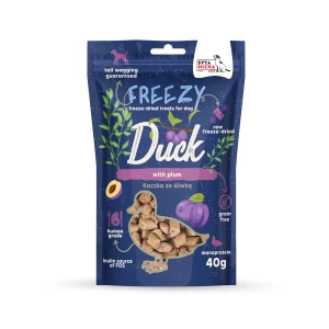 Syta Micha FREEZY liofilizowane przysmaki kaczka ze śliwką 40g