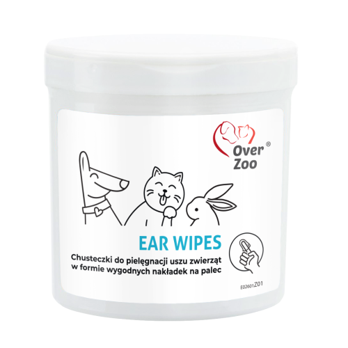 Over Zoo Ear Wipes chusteczki do pielęgnacji uszu 50 szt