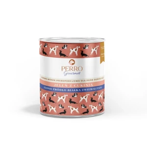  PERRO karma mokra Gourmet Jeleń z cukinią 800g