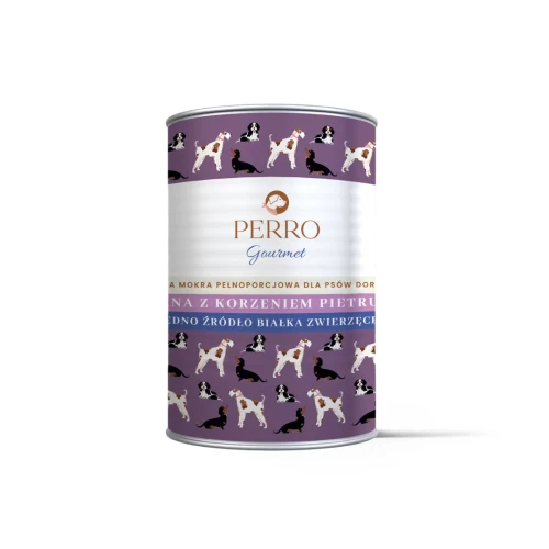PERRO karma mokra Gourmet Sarna z korzeniem pietruszki 400g
