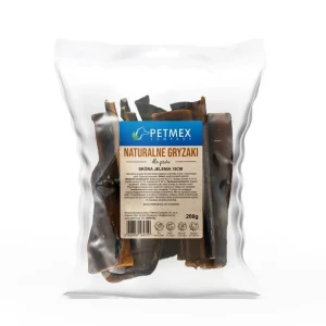 PETMEX skóra jelenia, gryzak naturalny 200g