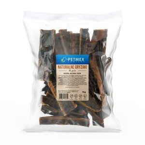 PETMEX skóra jelenia, gryzak naturalny 1kg