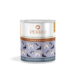 PERRO karma mokra JUNIOR Indyk z dynią 800g